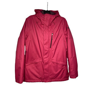 The North Face Women's Large Thermoball Snow Triclimate Jacket Pink Winter Ski